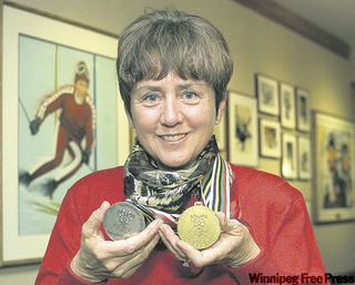 Illustration for article titled Once I went skiing with this woman...
